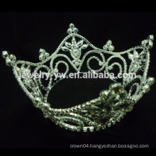 wholesale baby tiara mini tiara rings crown shaped pageant tiara crown